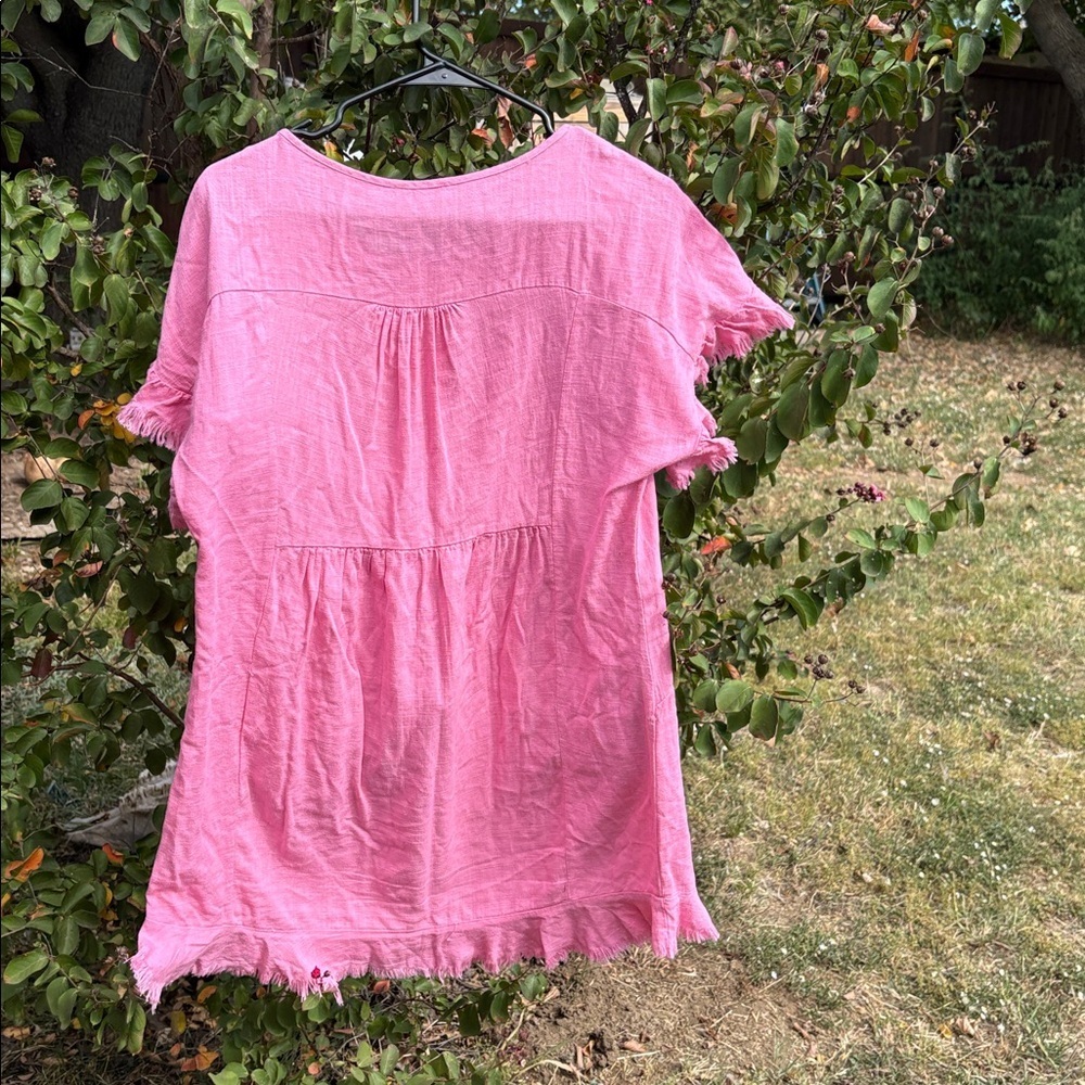 Umgee Vibrant Pink dress. - Picture 8 of 9